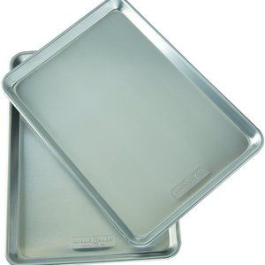 Aluminum Half Sheet (2 Pack), Silver